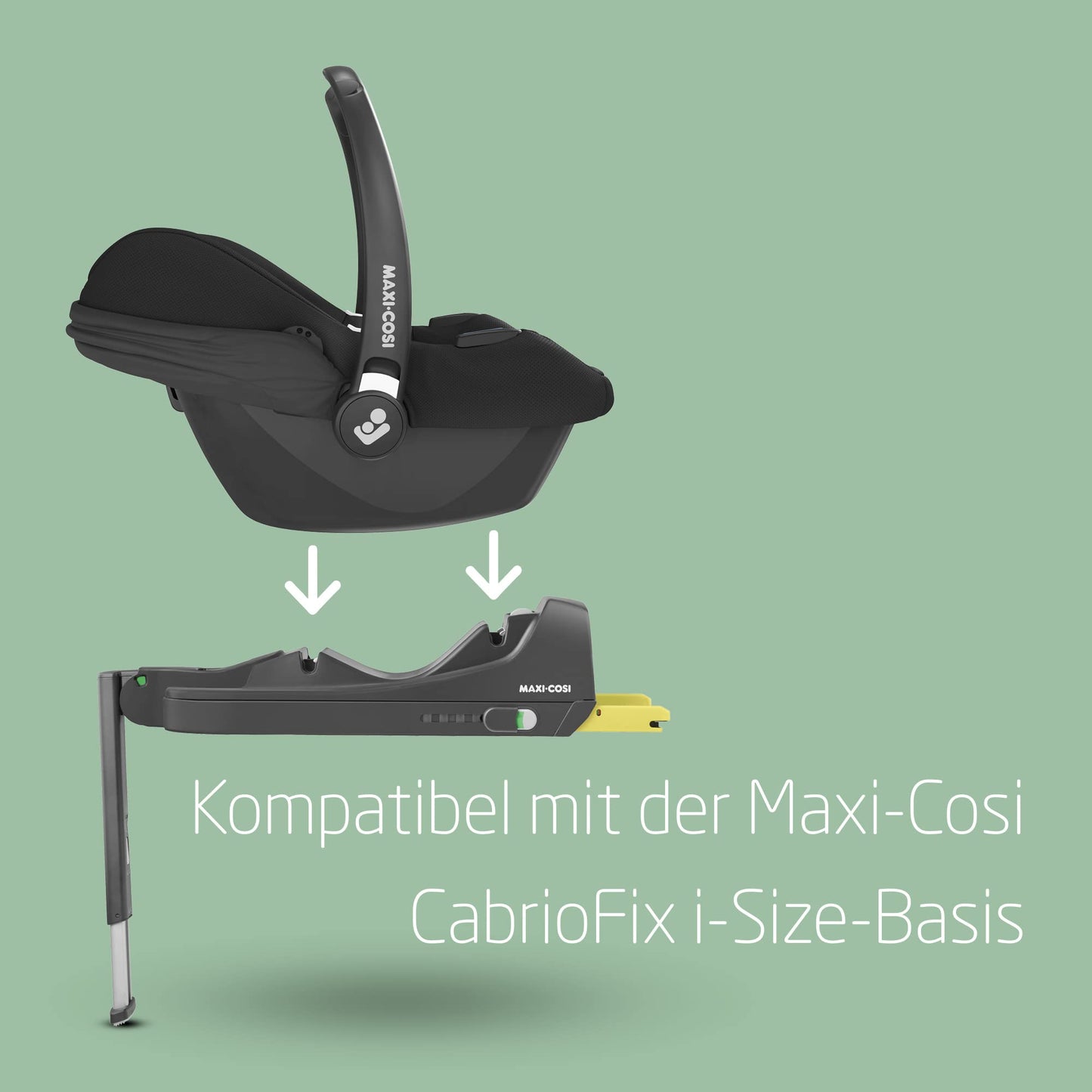 Maxi-Cosi CabrioFix i-Size Babyschale 0–12 kg, Black