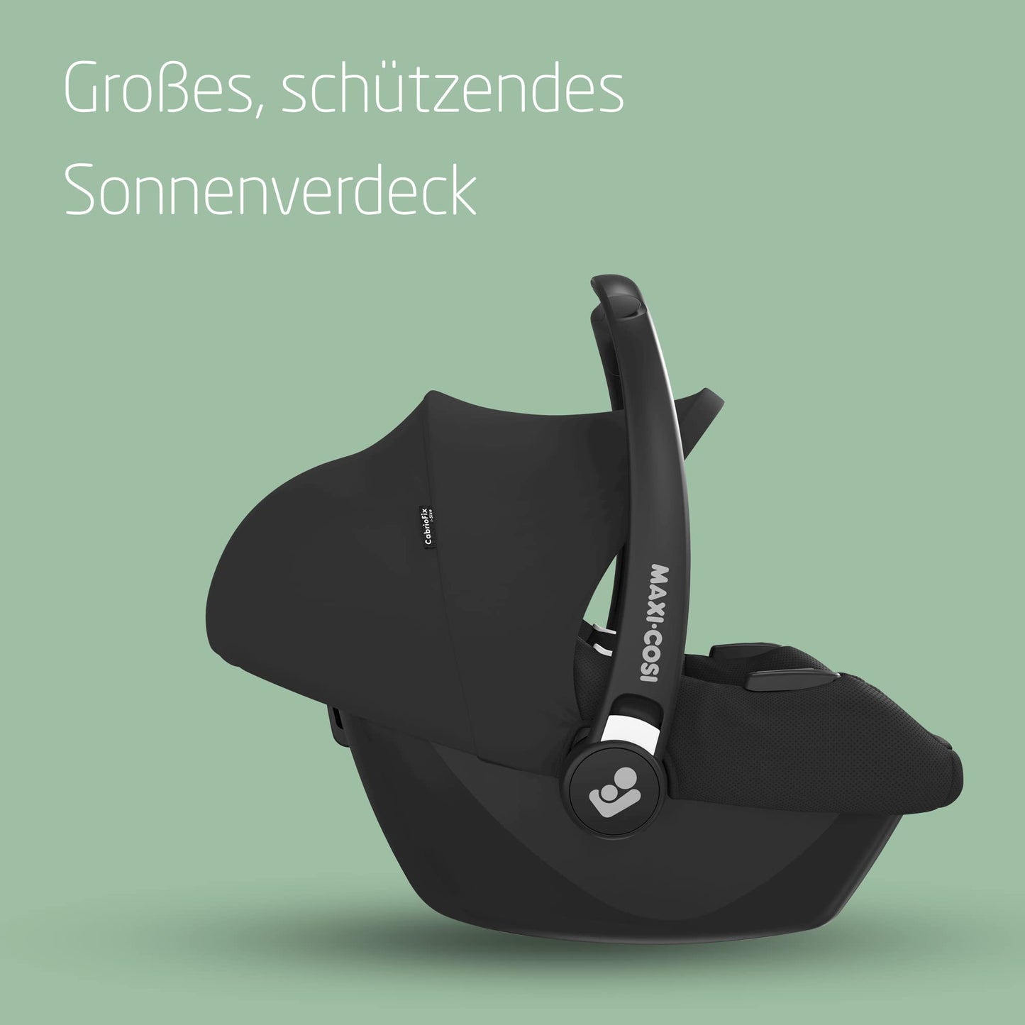 Maxi-Cosi CabrioFix i-Size Babyschale 0–12 kg, Black