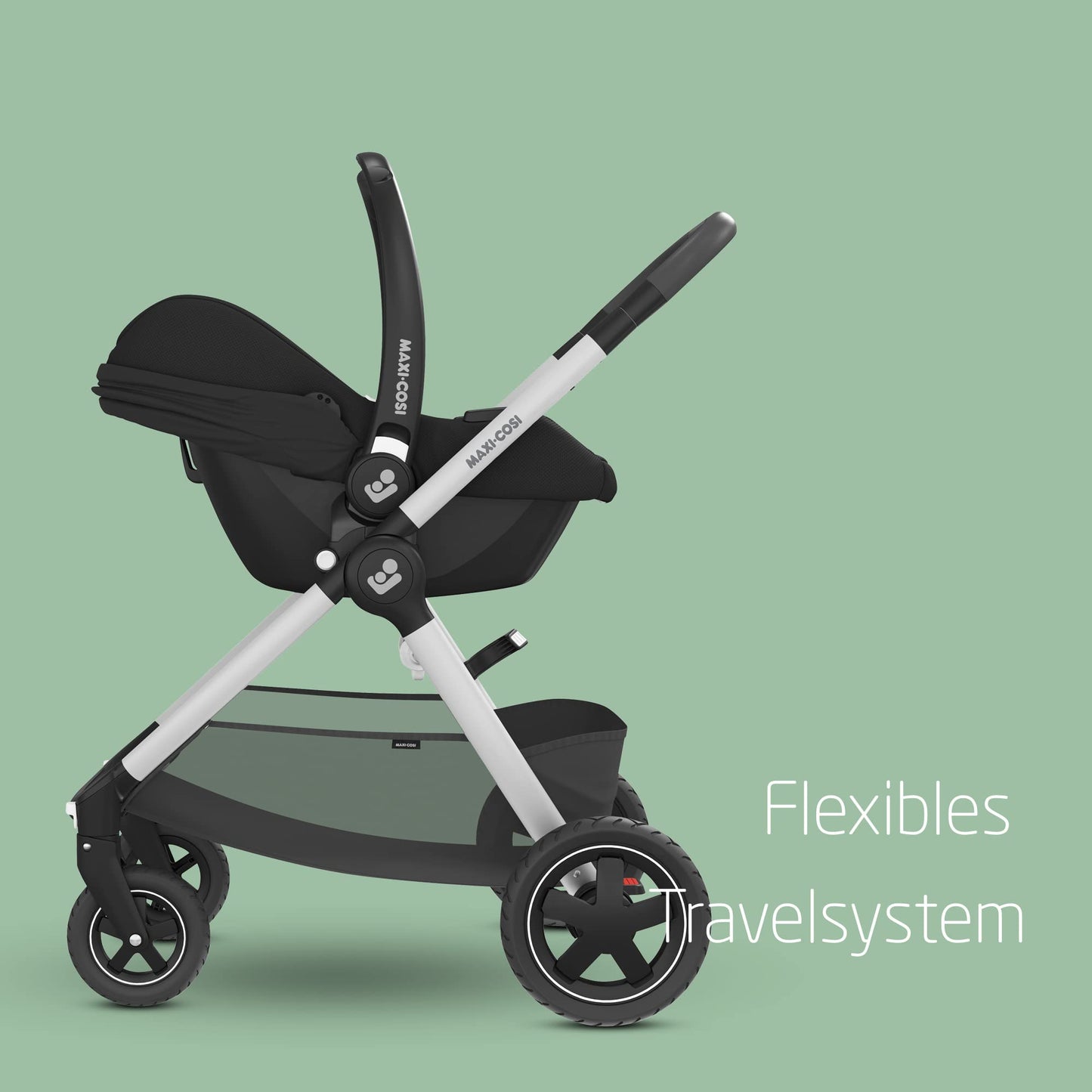 Maxi-Cosi CabrioFix i-Size Babyschale 0–12 kg, Black